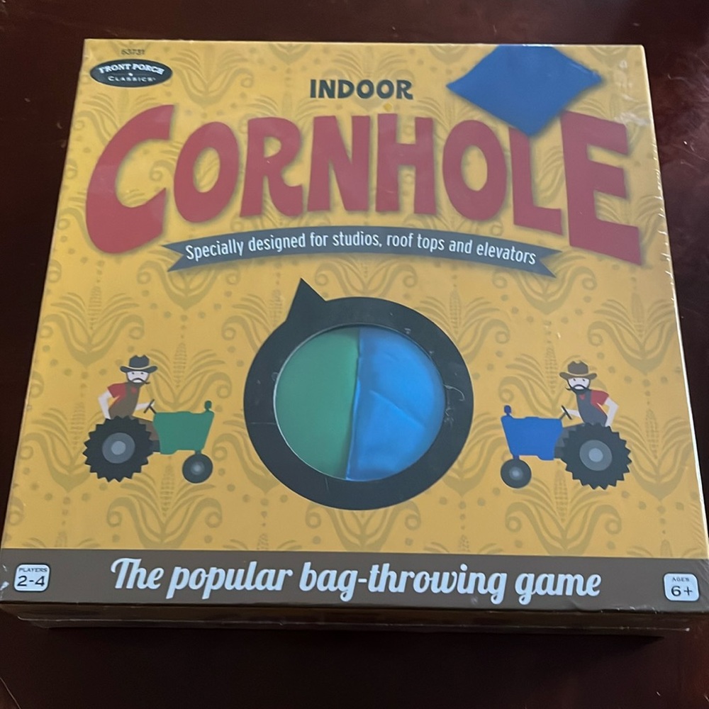 NWT Indoor Cornhole Game by Front Porch Classics.